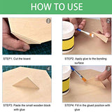 15 Pack Basswood Sheets, Unfinished Wood, Thin Plywood Wood Sheets for Crafts, House Aircraft Ship Boat Arts and Crafts, School Projects, DIY Wooden SPKESE