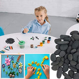 300PCS Tiny Painting Rocks, Meilala DIY Pebble Flat & Smooth Rocks for Arts, Crafts, Decoration, Fish Tank,Garden,Hand Picked Stones for Meilala