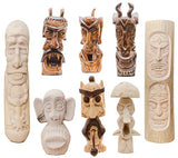 Premium Wisconsin Basswood Carving / Whittling Large Block KIT. 4 Large Pieces Measuring 2X2X6 inches. Suitable for Beginner to Expert. Kiln Dried CANUSA