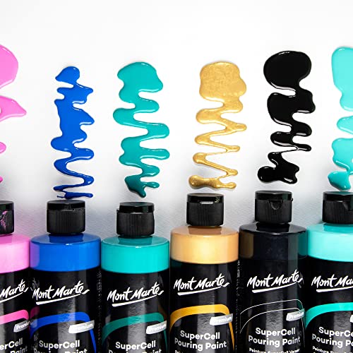 MONT MARTE SuperCell Pouring Paint 240ml - Hot Pink MONT MARTE