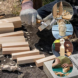 ACXFOND 8PCS Basswood Carving Blocks, 6x2x2 inch Unfinished Wood Blocks for Crafts, Unfinished Wood Squares Wooden Blocks for Arts and Crafts ACXFOND