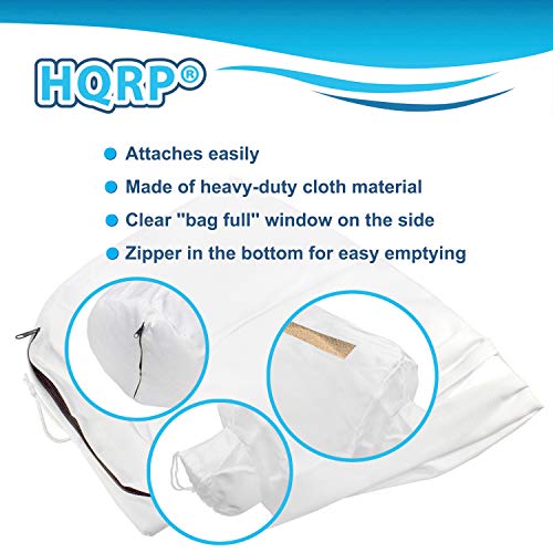 HQRP Cloth Dust Bag 15 Micron compatible with Rockler Wall Mount Dust Collectors, Grizzly G0710 G1163, Shop Fox W1826, POWERTEC DC5370, for various HQRP