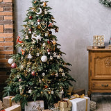 HEALLILY Wooden Stars for Crafts 45pcs Wooden House Shaped Embellishments Hanging Ornaments Unfinished Wood Cutouts Ornaments for Christmas Crafts HEALLILY