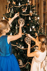 3D Wooden Christmas Ball Puzzle Kit by Wood Trick - Festive DIY Decor for All Ages Wood Trick