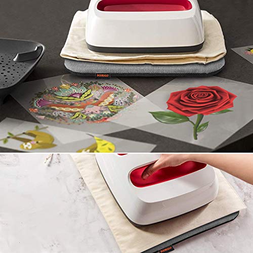 DOOHALO Heat Press Mat for Cricut Easy Press Craft Iron-on Mat for Power Heat Press Machine for Craft Vinyl Ironing Insulation Transfer T Shirts and DOOHALO
