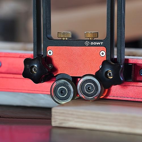 DDWT Updated Bearing Roller Featherboards Feather Boards for Table Saw Router Tables and Band Saws Table Saw Jig Guide DDWT