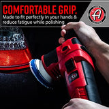 Adam’s SK Pro 12mm Car Polisher - Professional Dual Action Polisher For Car Detailing - Paint Correction, Waxer Buffer DA Polisher - Variable Speed Adam's Polishes