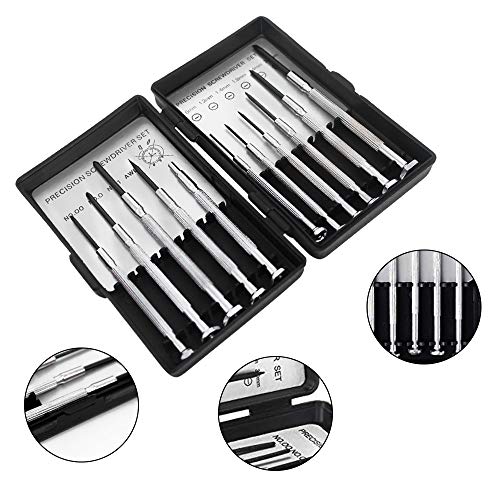11PCS Mini Precision Screwdriver Set, Small Screwdriver Set for Electronics, Toys, Computer, Watch Repair KALIM