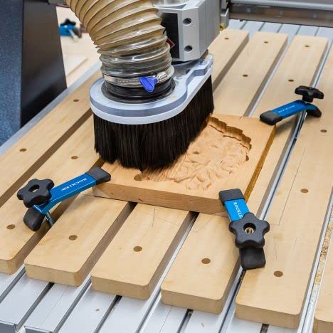 Rockler Hold Down Clamp, (5-1/2''L x 1-1/8'' W) - Drill Press Clamp is for Workbenches, Jigs, or Machine Tables w/T Track Accessories – Clamps Ideal ROCKLER