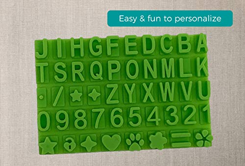 Farmhouse Baby Handprint & Footprint Picture Frame Kit - Rustic 9" x 11" Distressed Wood Photo Frame & Clay Keepsake for Newborns. Bonus Stencil for Baby Mushroom