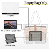 Fasrom Diamond Painting Carrying Case for A3 Light Pad, Diamond Painting Storage Bag with Padded Sleeve to Hold A3 LED Light Box and Diamond Art Fasrom