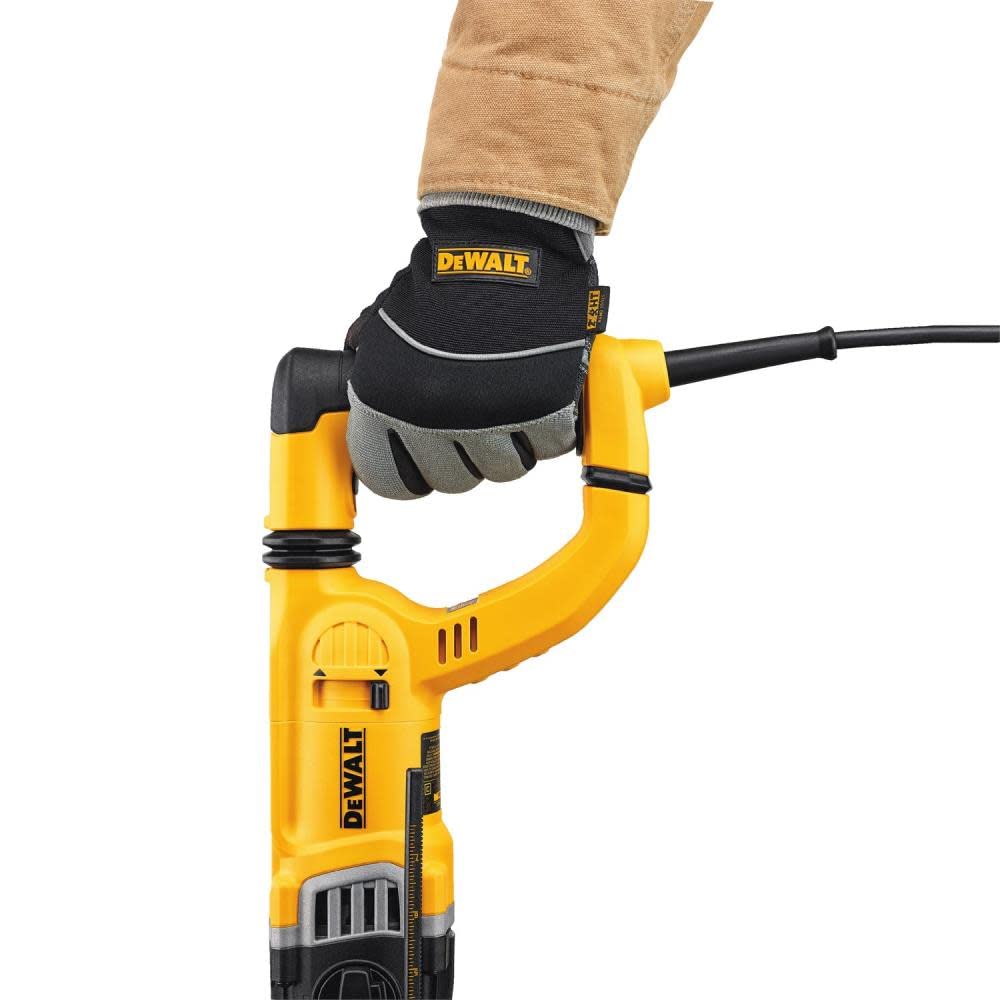 DEWALT Rotary Hammer Drill with Shocks, D-Handle, SDS, 1-1/8-Inch (D25263K) - WoodArtSupply