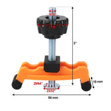 O'skool Multi-Positionable T-Track Hold Down Clamp Kit for CNC Router Clamp, Metalworking and Woodworking T-Slot T-Track Clamp,2 Pack O'SKOOL