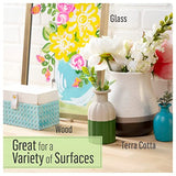 FolkArt Multi-Surface Satin Acrylic Paint in Assorted Colors, 16 oz, Pure Black 16 Fl Oz FolkArt