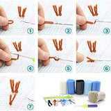 Latch Hook Kits for Adults, DIY Rug Kits Special-Shaped Animal Fox TXWZEI
