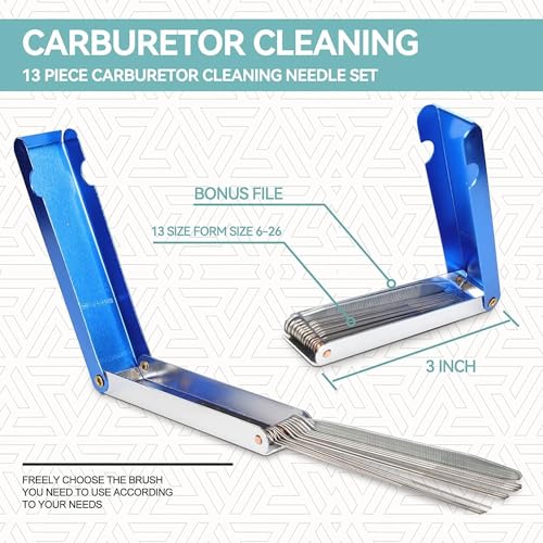 XDOVET Airbrush 13 Piece Airbrush Cleaning Kit with 120ml/4oz Cleaner-Airbrush Clean Pot Glass Cleaning Jar with Holder, 5pc Cleaning Needles, 5pc XDOVET