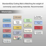 REALIKE 12x24 Cutting Mat for Cricut Maker 3/Maker/Explore 3/Air 2/Air/One,(StandardGrip, LightGrip, StrongGrip,3 Mats) Variety Adhesive Non-Slip Cut REALIKE