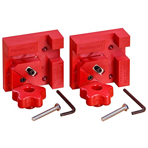 Woodpeckers M2 Box Clamps, 2 Pack, Versatile Woodworking Clamps for Quick and Easy 90 Degree Joints Woodpeckers