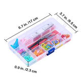 Bamboo Knitting Needles Set, Exquiss 18 Pairs Circular(31.5”) Wooden Knitting Needles with Colored Plastic Tube, 36PCS Single Pointed Bamboo Knitting EXQUISS