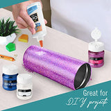 Glitter - 10 Count Fine Glitter Set - 4oz Shaker Bottles Glitter for Resin, Glitter for Crafts - Glitter Shaker Bottle, Glitter for Tumblers, Craft Ultimate Stationery