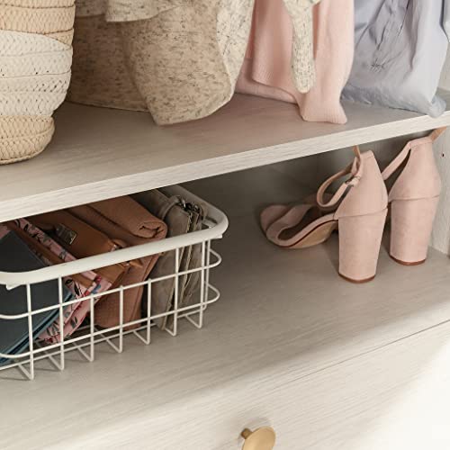 Sauder Dover Edge Bedroom Armoire with Drawer, L: 34.17" x W: 21.18" x H: 60.04", Glacier Oak Finish Sauder