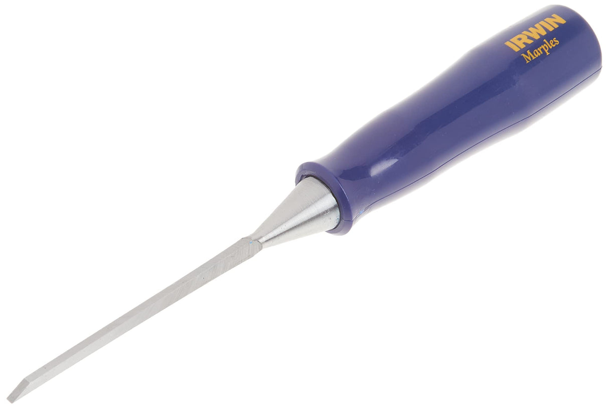 IRWIN Marples Chisel for Woodworking, 1/8-inch (3mm) (M44418N), Blue IRWIN