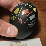 JEFFNIUB 6 Gold,Silver,Rose Gold Paint Pens and 6 Rose Gold Acrylic Paint Markers 0.7 Fine Tip, Bundle for Fabric,Wood, Paper, Photo Album, Ceramic, JEFFNIUB