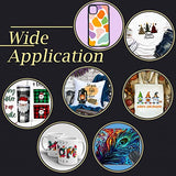 A-SUB Sublimation Paper 125gsm and Sublimation Ink Bundle Kit for Heat Transfer on Tumblers, Tee shirt, Mugs,etc. to Personalize your Holiday Gift A-SUB