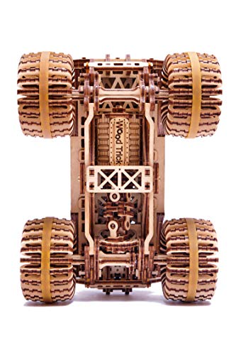 Wood Trick 3D Wooden Monster Pickup Truck Puzzle - Build & Race Up to 20 Feet! Wood Trick