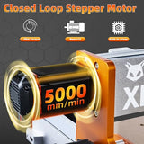 FoxAlien CNC Router Machine XE-PRO with Ball Screws, 400W Spindle 3-Axis Engraving Milling Machine for Wood Aluminum Cutting Upgradable to Linear FoxAlien