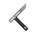 Swanson Tool Co TS150 8 inch Sliding T-Bevel with Stainless Steel Rule, Bubble Vial, Composite Handle and Brass Fittings Swanson Tool Co., Inc