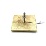 Custom Brass Branding Iron Stamp for Personalised Embossing on Wood, Leather, and More TPFOON