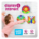 Pom Pom Arts & Crafts Kit for Toddlers - Easy Toddler Art Activity Craft for Little Boys & Girls Ages 3, 4, 5, 6 Years Old Kids Sensory Activities - Dan&Darci