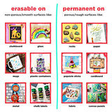 Chalkola 8 Pastel Liquid Chalk Markers for Chalkboard Signs, Blackboard, Window, Labels, Bistro, Glass, Car - Washable Wet Wipe Ink Chalk Board Chalkola