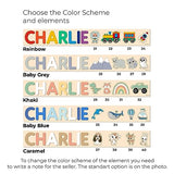 Name Puzzle With Pegs Personalized Wooden Name Puzzle Wooden Toys Custom Name Puzzle by BusyPuzzle Christmas Present Personalized Birthday Baby 1 BUSY PUZZLE