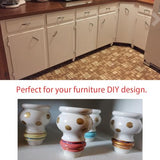 Btibpse 3" Tall Solid Wood Furniture Legs Unfinished Bun Feet for Cabinet Sofa Ottoman TV Stand Loveseat Dresser Set of 4 Btibpse