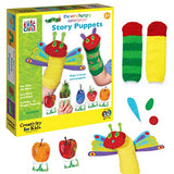 Creativity for Kids The Very Hungry Caterpillar Story Puppets: Sock Puppet Kit for Toddlers from The World of Eric Carle, Crafts for Kids Ages 3-5+ Creativity for Kids