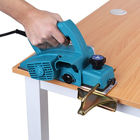 Yosoo Electric Hand Planer, 110V Portable Electric Wood Planer Hand Held Planer Woodworking Power Tool Accurate Smooth Door Planer Machine for Home Yosoo
