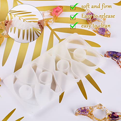 Silicone Resin Mold for Thumb Book Page Holder,Reusable Bookmark Mold Handmade Thumb Bookmark Casting Mold Silicone Mould for DIY Reading Accessory Sliverdew