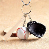 OLYCRAFT 60pcs Unfinished Mini Wooden Baseball Bats 3 Inch Half Drilled Natural Wood Baseball Bat Unpainted Baseball Bat Beads for Keychain OLYCRAFT