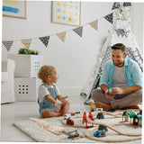 Abaodam 5pcs Toy for Kids Kid Toy Wood Toys Jungle Animal Figures DIY Wood Toy Painting Blank Crocodile Toy Unfinished Crocodile Toy Crocodile Abaodam