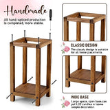 Soaoo 24 Pcs Wooden Candle Lantern Wedding Centerpiece for Table Rustic Wood Lantern Candle Holder Farmhouse Candle Lantern for Christmas Soaoo