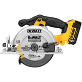 DEWALT 20V MAX 6-1/2-Inch Circular Saw Kit, with 5.0-Ah Battery and Charger (DCS391P1) DEWALT