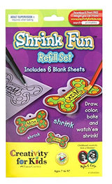 Faber-Castell Creativity For Kids Activity Kit: Shrinky Dinks Refill Sheets Creativity for Kids