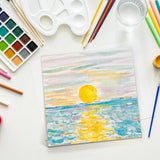 Yarlung 10 Pack Unfinished Wood Panels, 8 x 8 Inches Birch Wooden Cradled Painting Panel Canvas Boards for Watercolor, Arts and DIY Crafts, Easel yarlung