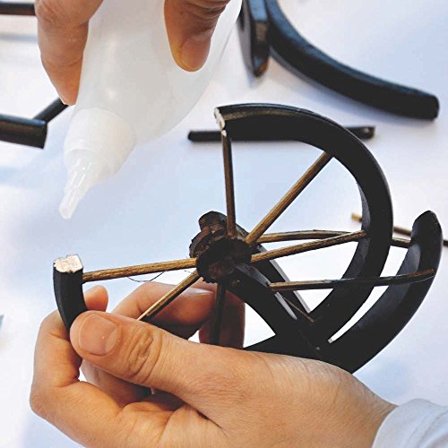 Akfix 705 Super CA Glue 2-Pack (2 X 1.76 oz) with Spray Activator (2 X 6.76 floz). Wood, Metal, Plastic, Leather, Crafts. Clear CA Glues Akfix