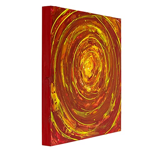 U.S. Art Supply 30" x 30" Birch Wood Paint Pouring Panel Boards, Gallery 1-1/2" Deep Cradle (Pack of 2) - Artist Depth Wooden Wall Canvases - U.S. Art Supply