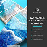 MEYSPRING Pacific Blue Epoxy Resin Color Pigment - 50 Grams - Great for Resin Art, Epoxy Resin, and UV Resin - Mica Powder for Epoxy Resin MEYSPRING