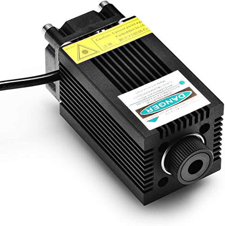 Creality 3D Printer Laser Engraver Module Ender 3 Laser Engraving Attachment 1.6W 12V/24V 450nm Blue-Violet Light, Magnetic Design, with Goggles and SainSmart