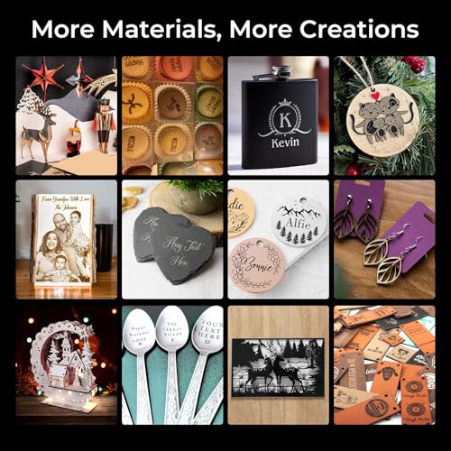 Laser Engraver 5W CREALITY FALCON Laser Cutter Machine for Beginners Higher Accuracy Laser Cutting Engraving Tool for Wood Metal Leather Glass CREALITY FALCON